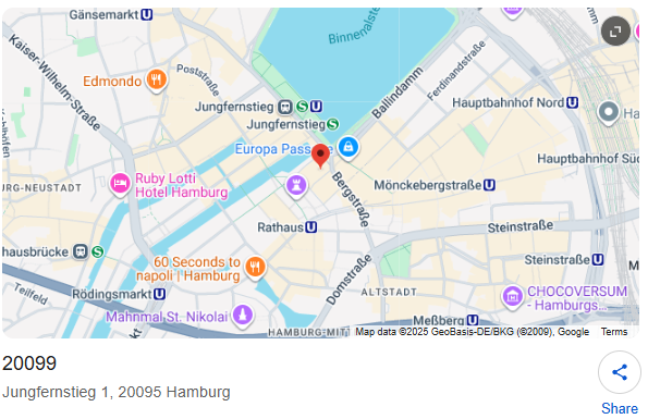 Jungfernstieg 1 in 20099 Hamburg Hips don't lie Physiotherapie